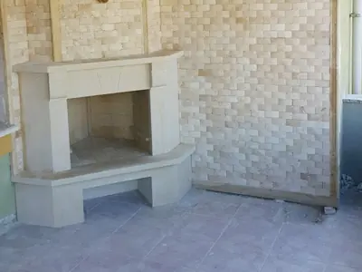 Şömine uygulaması — iç mekân (138)