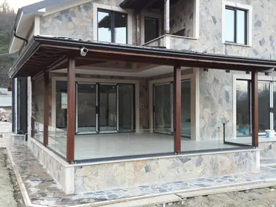 Şömine bacası ve cephe uygulaması (163)