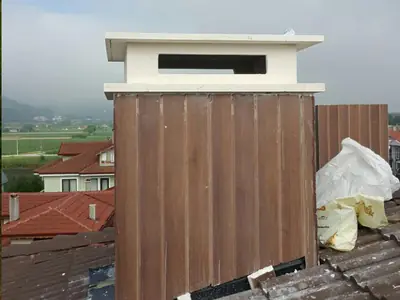 Şömine bacası ve cephe uygulaması (166)