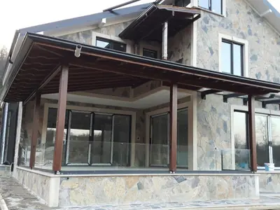 Şömine bacası ve cephe uygulaması (170)